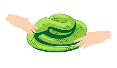 ヘビちゃんのエンゼルケア