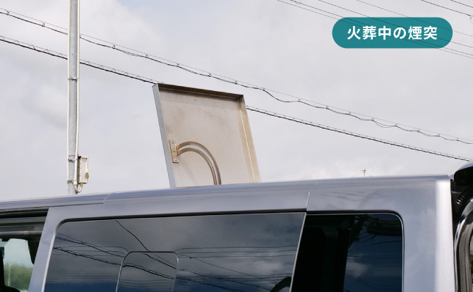 煙の発生を抑える減煙機能