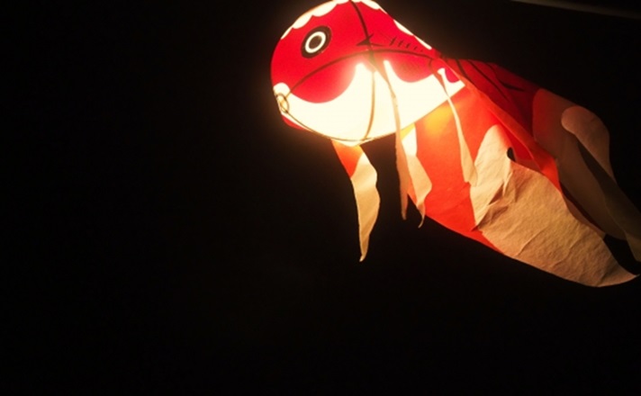 金魚型の提灯