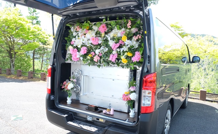 訪問ペット火葬車