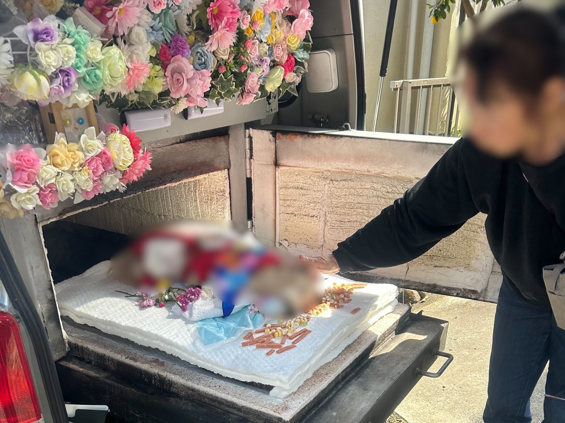 「ミニチュアダックスフントちゃんを個別火葬でお見送りしたケース」写真