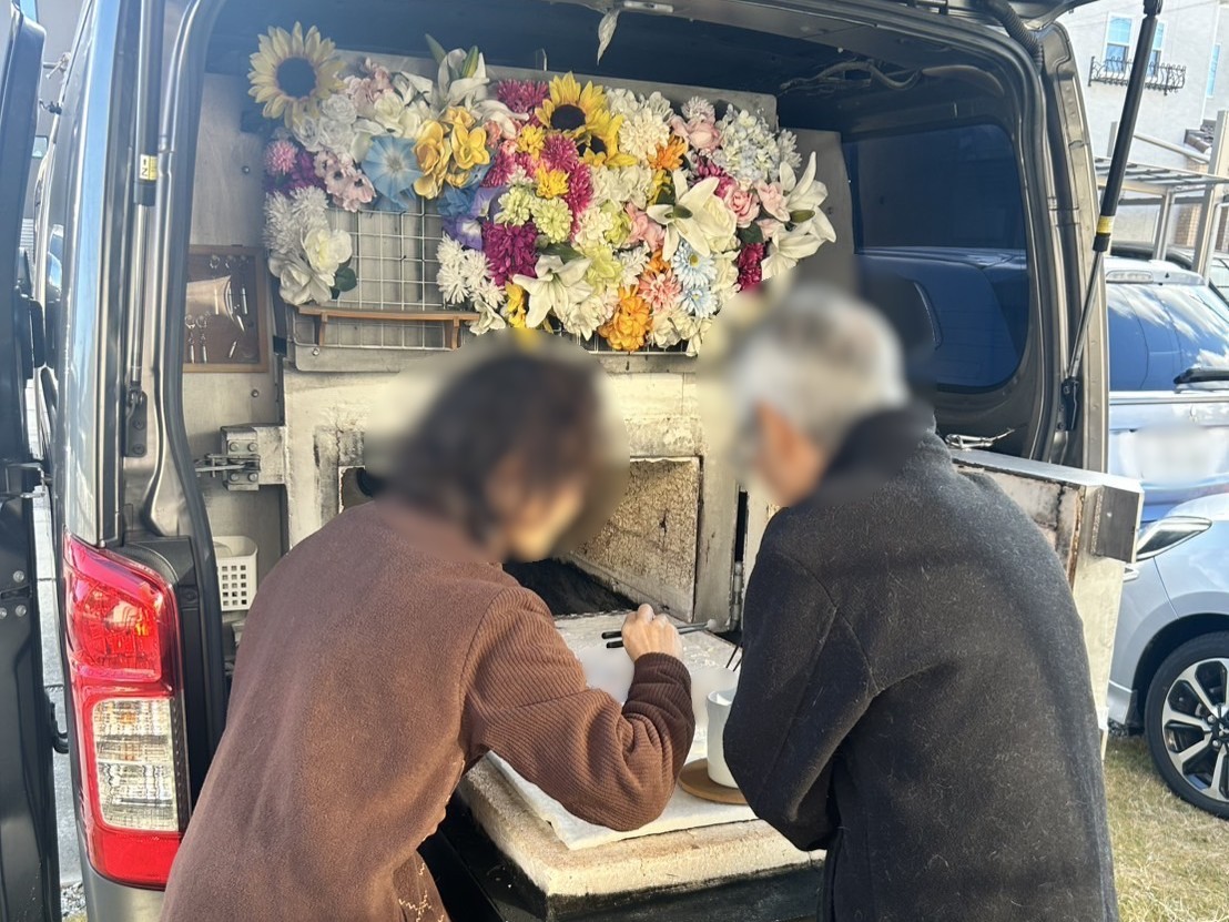 「老衰で亡くなられた猫ちゃんを個別火葬プレミアムでお見送りしたケース」写真